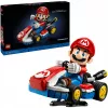 72037 Super Mario Mario Kart: Mario & Kart padrão, brinquedo de construção