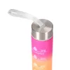 Garrafa de água motivacional Extralink 3W1 conjunto rosa-laranja 2000ML+900ML+300ML