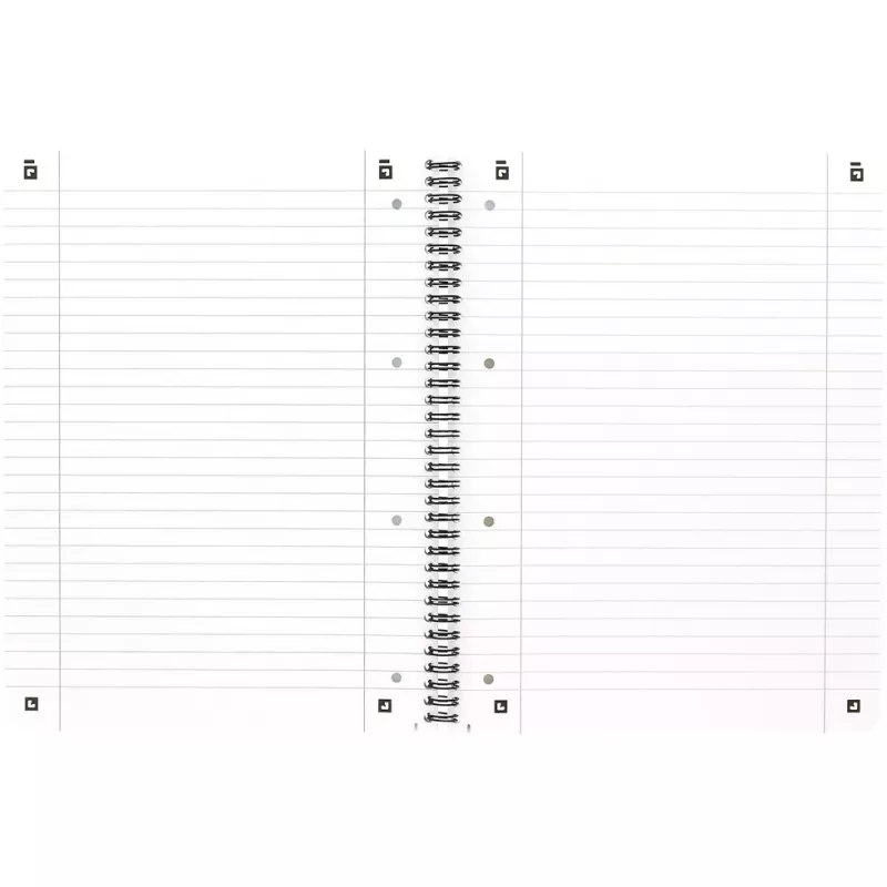 Bloco de notas Oxford TOUCH A4+ 80 folhas aqua