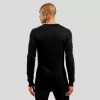 T-shirt Odlo BL TOP decote redondo manga comprida ACTIVE WARM ECO homem, tamanho M, preto