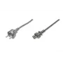 Cabo de alimentação Assmann, Schuko - C5, ficha/conector fêmea, 1,8m, H05VV-F3G 0,75 mm², preto (AK-440103-018-S)