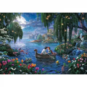 Puzzle Schmidt Spiele Thomas Kinkade Studios Disney Dreams Collection A Pequena Sereia e o Príncipe Eric 1000 peças