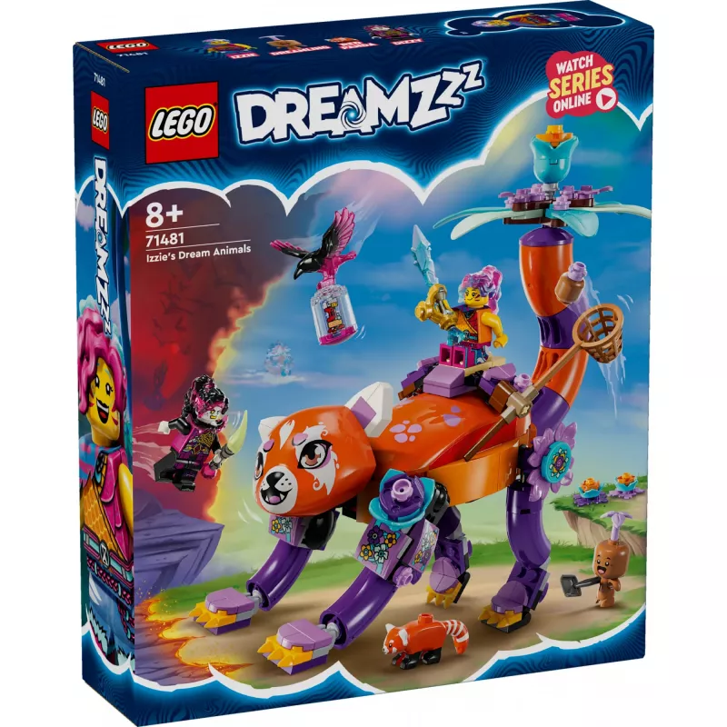 Conjunto de construção LEGO DREAMZzz Izzie Dream Animals 71481 – conjunto de brincar colecionável