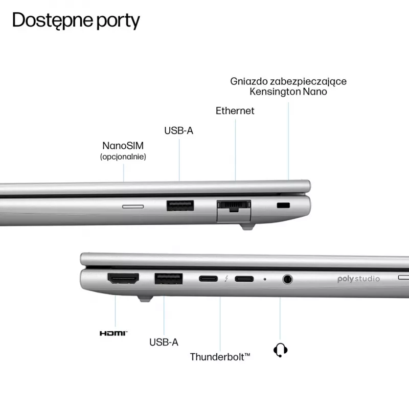 HP EliteBook 6 G1i Ultra 5 225U 14.0WUXGA IPS 400nits Eye Ease AG 24GB DDR5 5600 SSD512 Arc Cam 5Mpx 56Wh W11Pro Pike prateado alumínio 3Y OnSite