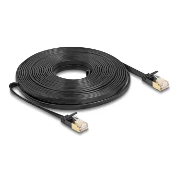 Cabo de rede DeLOCK RJ45 Cat.6A ficha macho para ficha macho U/FTP 10 m preto