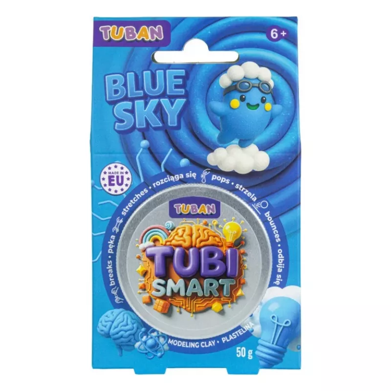 Massa de modelar TUBAN Tubi Smart – Blue Sky, 50 g