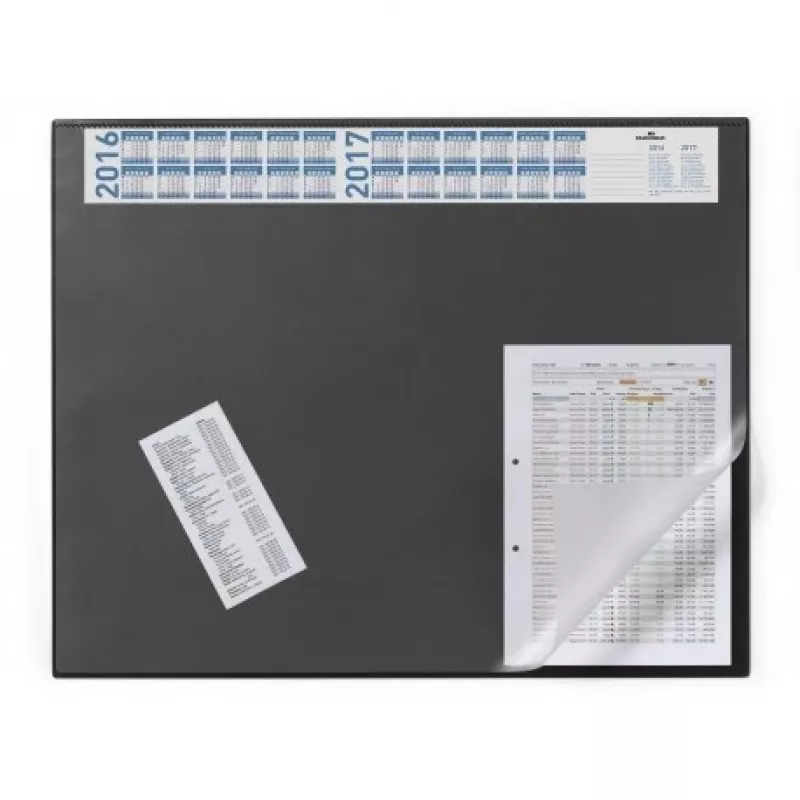 Tapete de secretária Durable 7204-01 preto