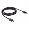Cabo DisplayPort DeLOCK 82424 3 m macho-macho dourado preto