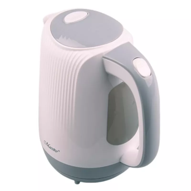 Feel-Maestro MR042 chaleira branca 1,7 L Cinzento, Branco 2200 W