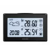 Estação meteorológica SENCOR SWS 2850 — temperatura e humidade interior/exterior, 1 sensor sem fios, 433,92 MHz, memória máx/mín