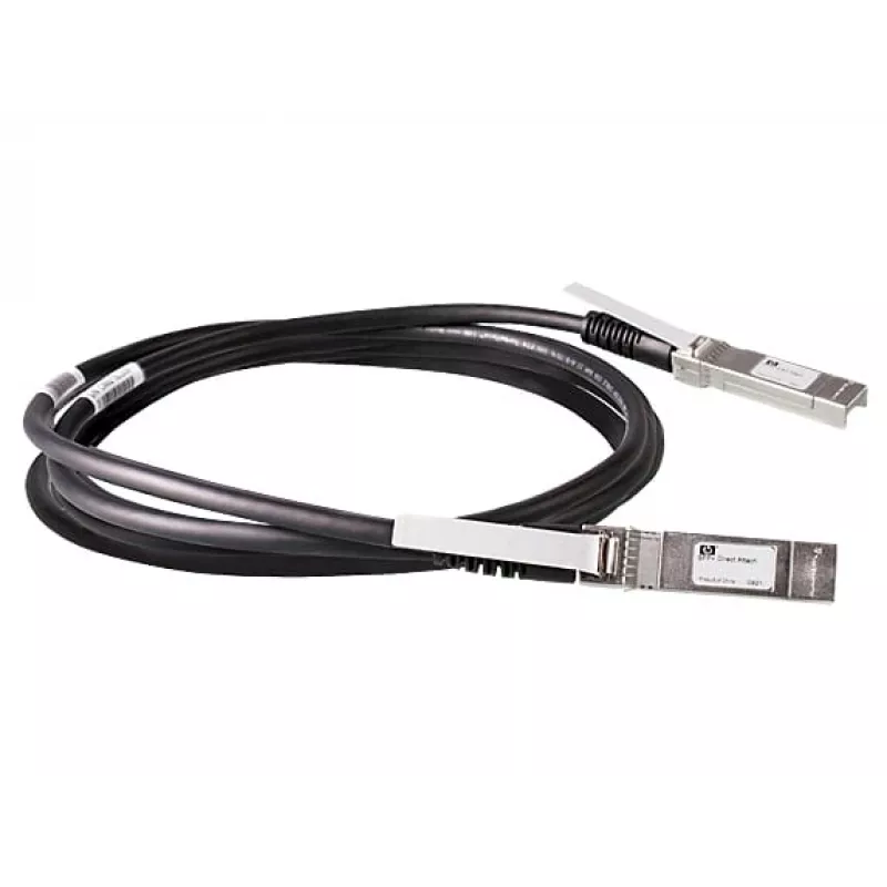 Cabo de rede HPE X240 10G SFP+ SFP+ DAC 5m preto