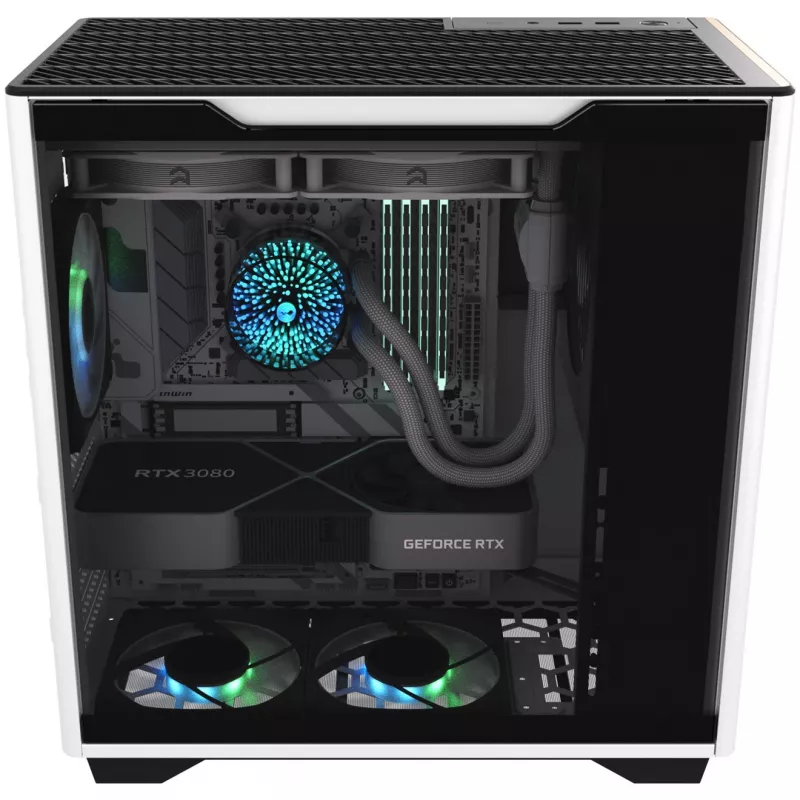 InWin A5 Midi-Tower Vidro Temperado – branco