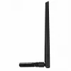 Adaptador USB Wi-Fi LANBERG NC-0300-WIE, USB 2.0, duas antenas externas de 5 dBi, Wi-Fi 300 Mbit/s, Ethernet/Wi-Fi, preto
