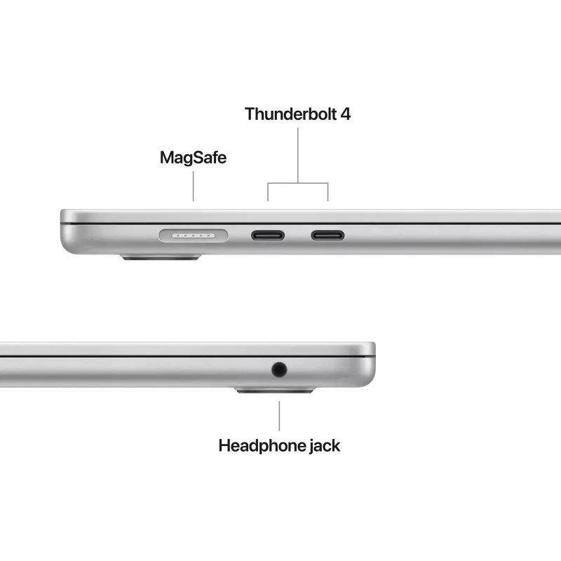 MacBook Air 34,5 cm (13,6) 2025 CTO, portátil prateado, 16 GB, 1 TB (1 TB SSD), M4, MacOS, grego