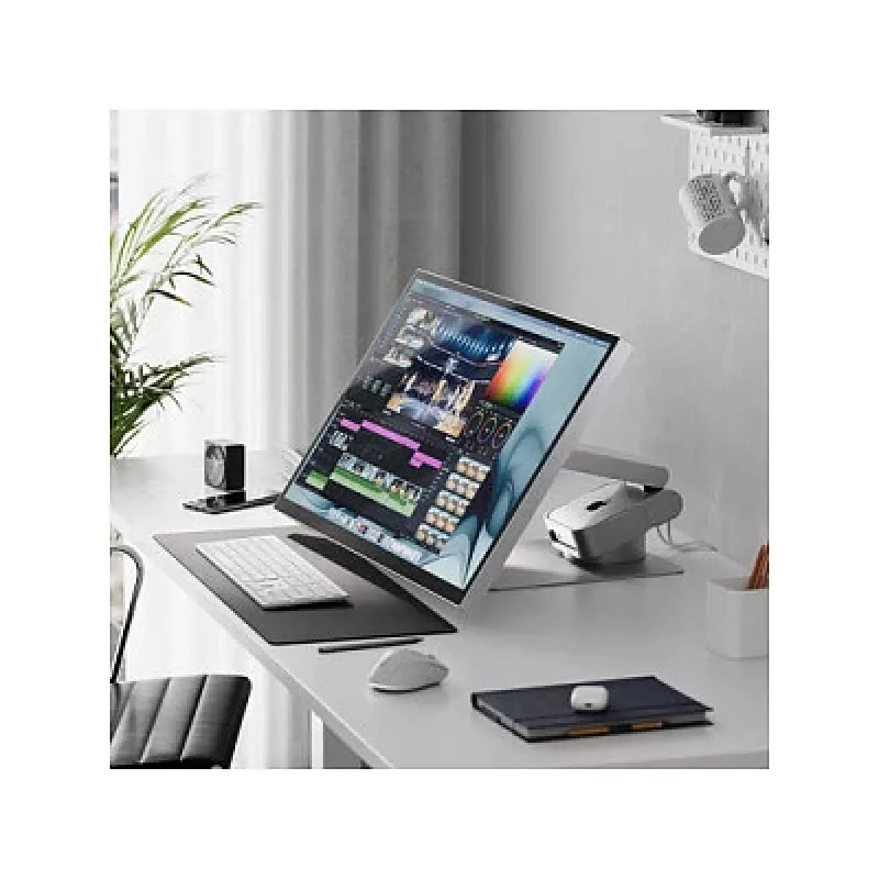 Monitor dock Alogic ASPEKT Touch 32 UHD Matt apenas prateado
