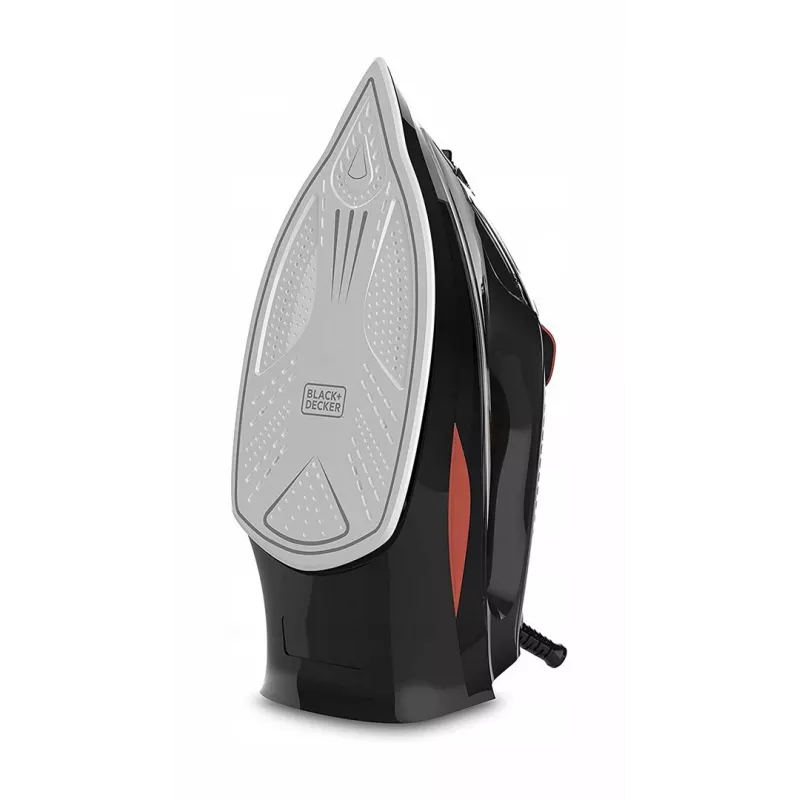Ferro de engomar a vapor Black+Decker BXIR3000E (3000W; preto)
