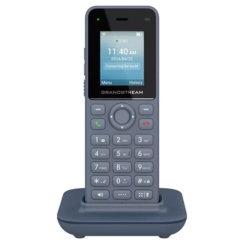 Grandstream Networks WP816 telefone IP antracite 2 linhas LCD Wi-Fi
