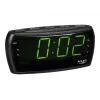 Rádio-despertador Adler AD 1121 — rádio-despertador, sintonizador FM/AM, visor LED, backup a pilhas, preto
