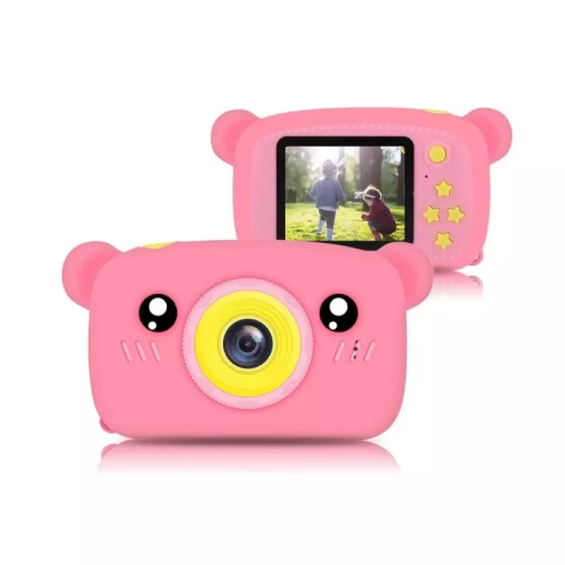 Câmara digital para crianças Extralink H25 rosa idade recomendada 3 anos