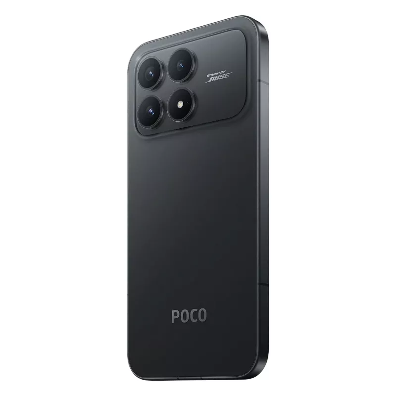 POCO F8 Pro 5G Smartphone Dual SIM, 12 GB de RAM, 256 GB, preto (MZB0M3ZEU)
