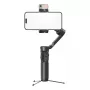 Gimbal de 3 eixos para smartphone Hohem iSteady V3 Kit — preto, leve, estabilização de 3 eixos