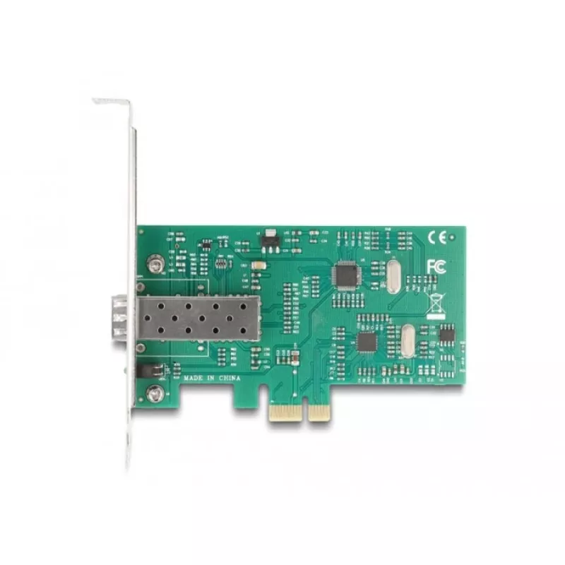 DeLOCK Placa PCI Express x1 para 1 x slot SFP 100Base-FX RTL