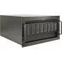 Caixa rackmount 19 polegadas INTER-TECH IPC 6U-6606 — chassis 6U para equipamento de rede profissional