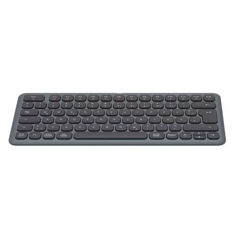 Conjunto de teclado e rato multi-dispositivo preto cinzento