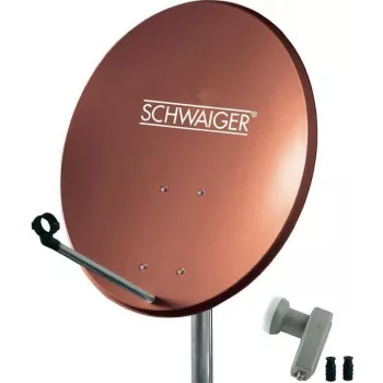 Sistema de satélite SCHWAIGER SPI5502SET2 – kit de TV por satélite para 2 participantes