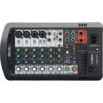 Sistema PA independente YAMAHA Stagepas 400BT — 400 W, 2 vias, misturadora de 10 canais, Bluetooth 4.1, preto