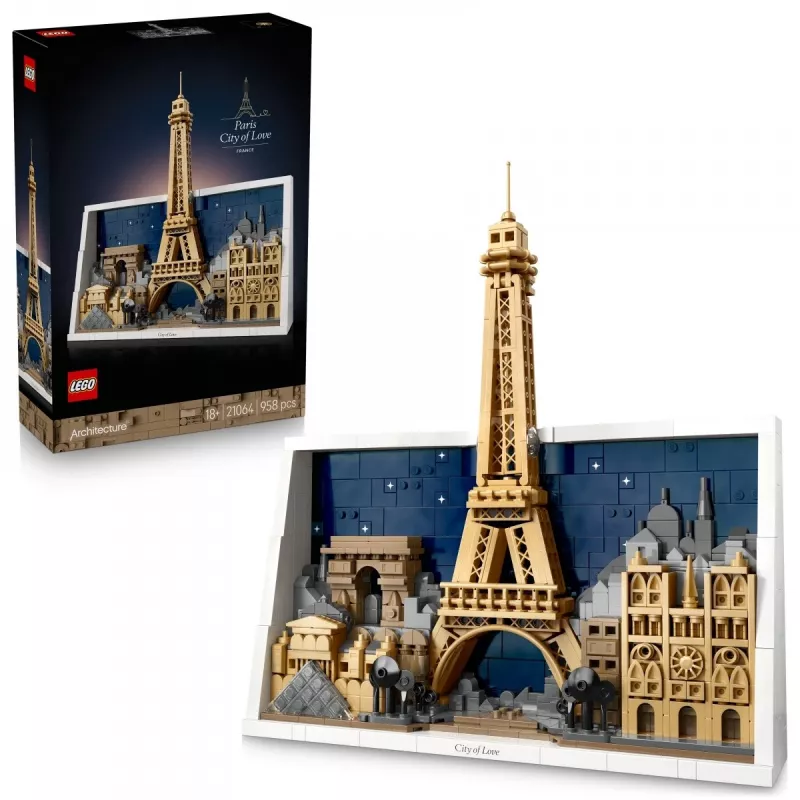 LEGO ARCHITECTURE 21064 Paris – Cidade do Amor