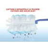 Conjunto de espanadores Beper C203PUL004 com 10 recargas — conjunto de espanador de mão, cabeças de microfibra substituíveis