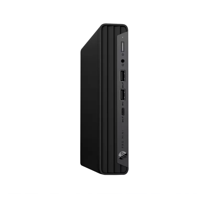 HP Pro Mini 400 G9 BY7F0ET mini PC, Intel Core i5-12500T, 16 GB DDR5, SSD de 512 GB, Intel UHD 770, Wi-Fi, Bluetooth, Windows 11 Pro, preto