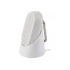 Lexon LA124MW Mino T coluna à prova de água com suporte e mosquetão, branco mate