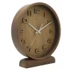 Relógio de parede NeXtime 5192gs Wood Wood Small, 22x20 cm, madeira, cinzento