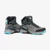 Scarpa Rush TRK GTX Woman sapatos de caminhada para senhora, tamanho 38, Midgray/Aqua