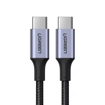 Cabo USB-C para USB-C UGREEN 90120B — 3 m, 5 A, PD, 20 V, 480 Mbit/s, preto