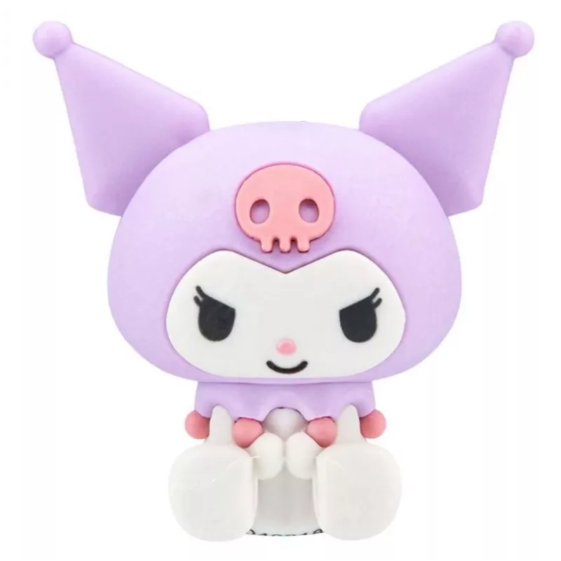 Borracha Paladone Kuromi Chunky borracha novidade PP14533KUR, borracha em forma de personagem, tamanho colecionável
