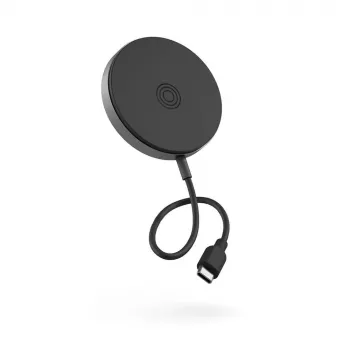 ZENS Pro 1 carregador sem fios para auscultadores e smartphone, preto, USB, carregamento rápido, interior
