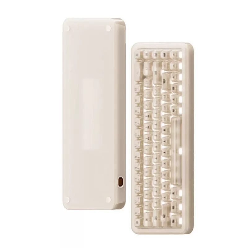 Teclado mecânico gaming AKKO YU01 Antique Jade 65% RGB com interruptores V3 Piano Pro