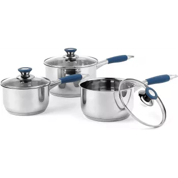 Conjunto de panelas Russell Hobbs RH01178EU 3 peças, azul