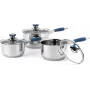 Conjunto de panelas Russell Hobbs RH01178EU 3 peças, azul