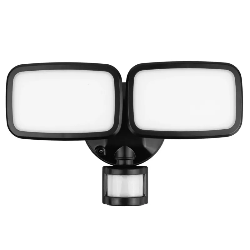 Aplique de parede LED MACLEAN MCE524 com detetor de movimento PIR, modelo MCE524 B