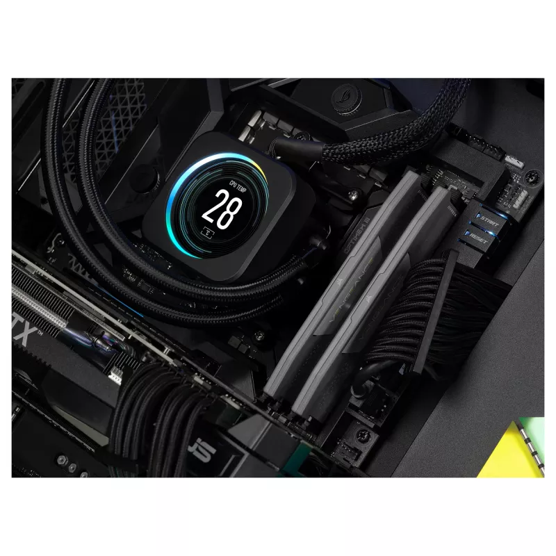 VENGEANCE DDR5 6000MT/s 16GB – Grau DIMM / 1x16GB / DDR5 / 1,35V / Intel XMP e AMD EXPO