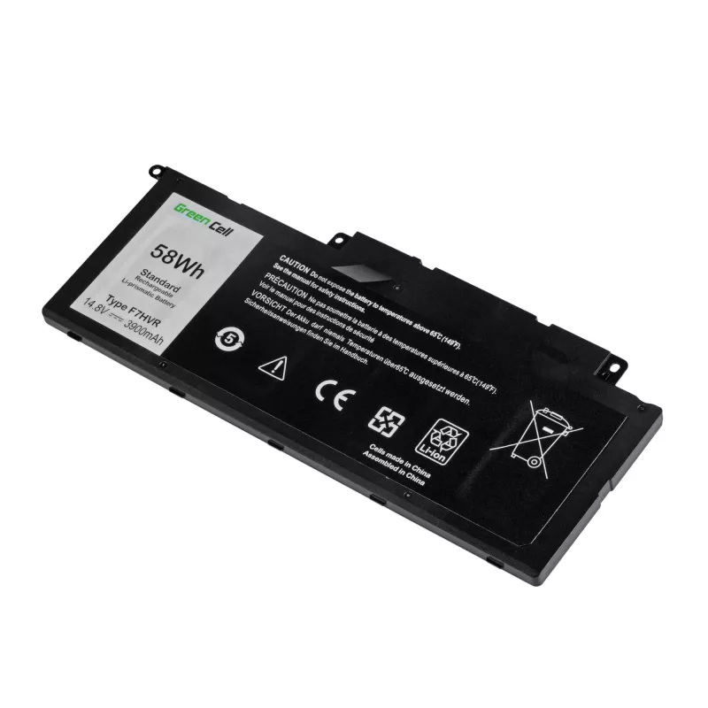 Green Cell DE112 bateria para portátil F7HVR para Dell Inspiron 15 7537 17 7737 7746, 14,4 V, 3800 mAh