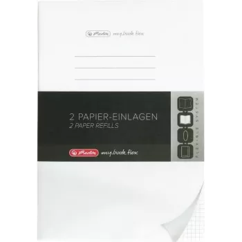 Caderno Herlitz my.book A5 40 folhas preto branco