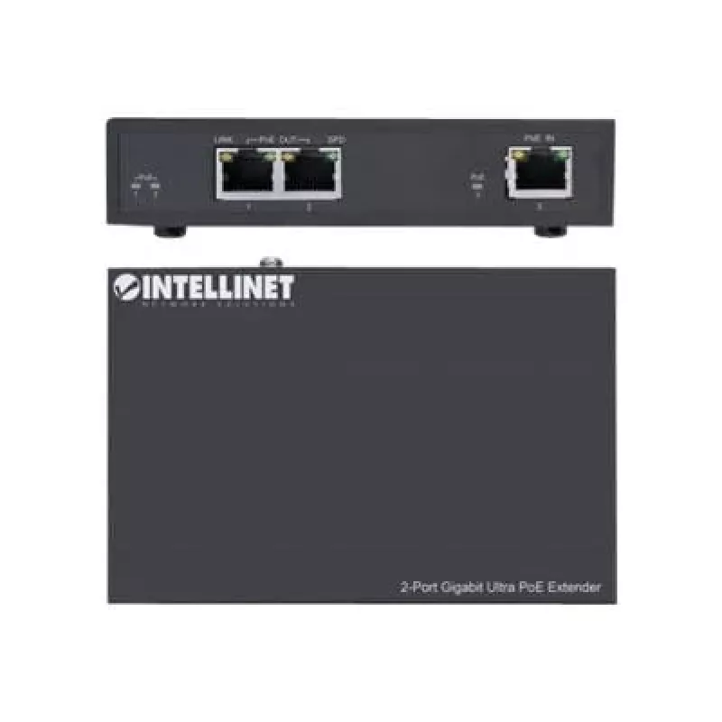Extensor de rede Intellinet 2 portas Gigabit Ultra PoE