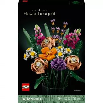 LEGO 10280 Icons Ramo de flores artificiais Conjunto para adultos Acessórios decorativos para casa Ideia de presente para mulheres homens Ela e Ele esposa ou marido