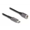 Cabo de alimentação DeLOCK 80781 0,15 m USB-C 8 pinos 20 V