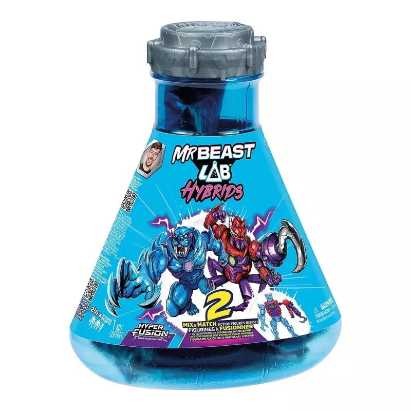 Figuras de ação Cobi Mr Beast Lab Hybrydy Multipack – conjunto colecionável da Cobi (MO-24903)